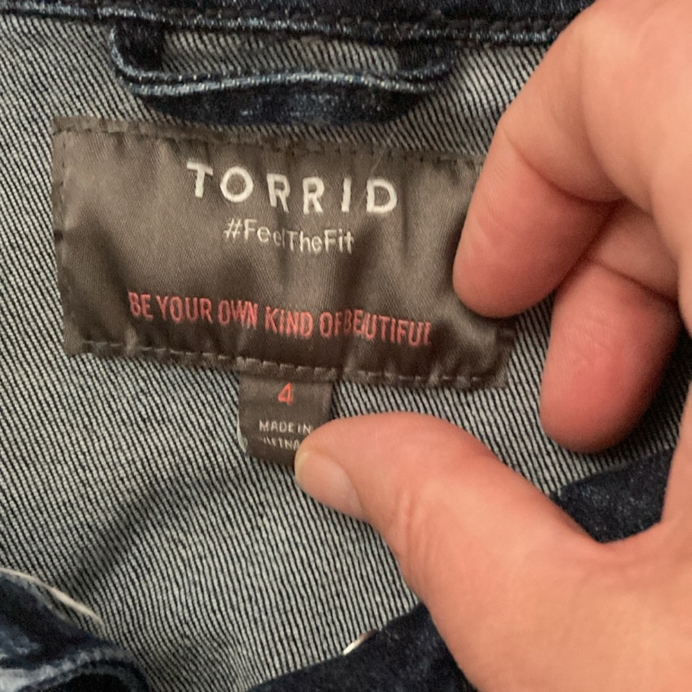 Torrid denim vest - Picture 3 of 7